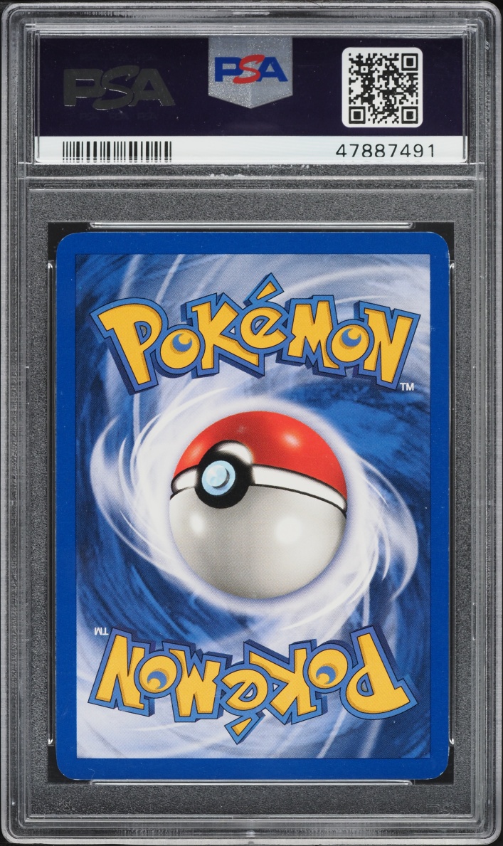2000 Pokemon Team Rocket Dark Dragonair #33 PSA 8 NM-MT