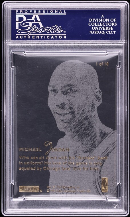 1995 Skybox E-XL Natural Born Thrillers Michael Jordan #1 PSA 10 GEM MINT