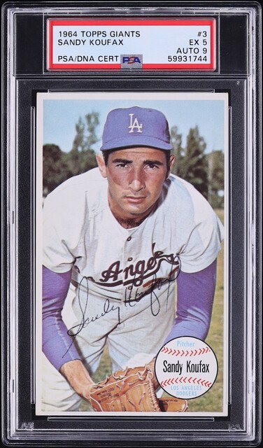 1964 Topps Sandy Koufax #200 PSA 7 NRMT on Fanatics Collect