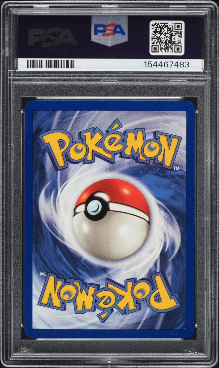 1999 Pokemon Fossil 1st Edition Tentacool #56 PSA 8 NM-MT
