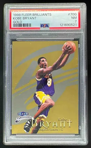 1998 Fleer Tradition Electrifying Kobe Bryant #1E SGC 9 MINT on