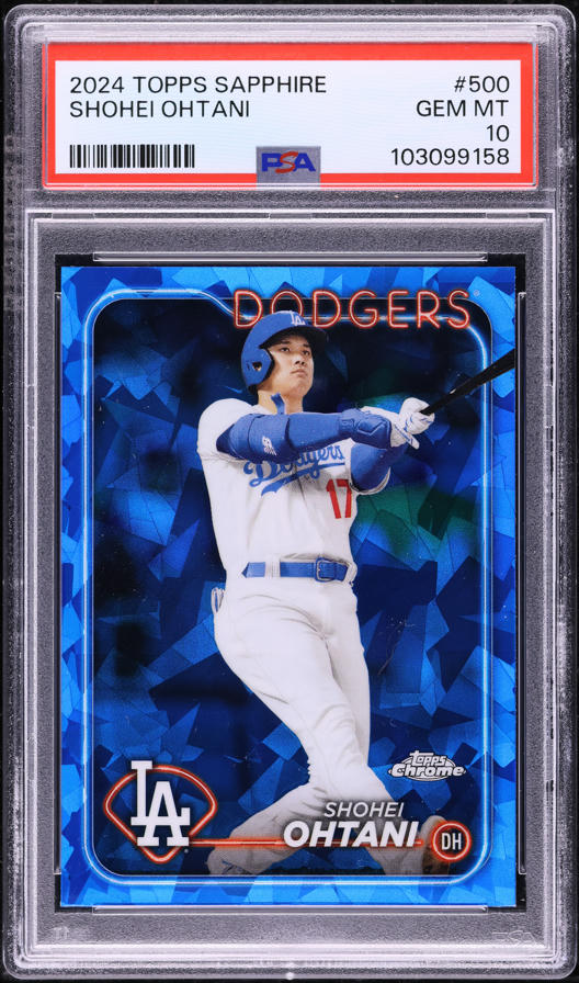 2024 Topps Heavy Lumber Shohei Ohtani #HL-9 PSA 10 GEM MINT on