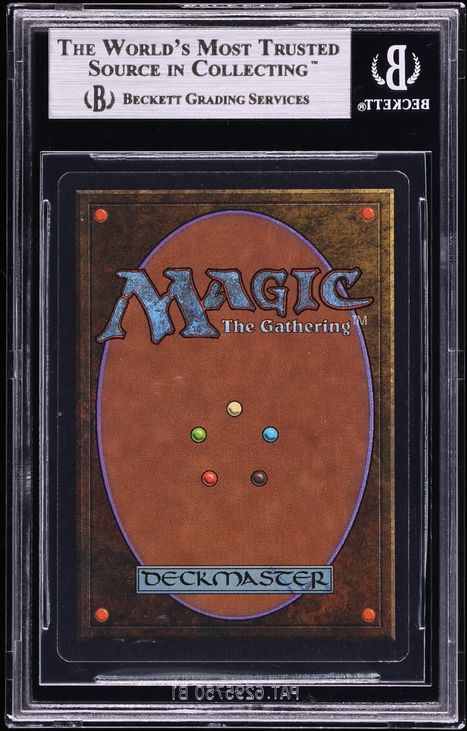 1993 Magic The Gathering MTG Unlimited Black Lotus BGS 9 MINT on ...