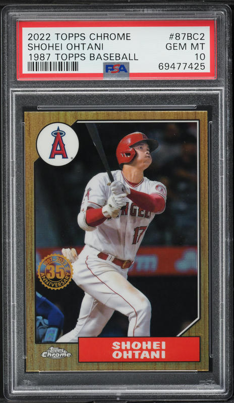 2022 Topps Chrome Xfractor Shohei Ohtani #1 PSA 10 GEM MINT