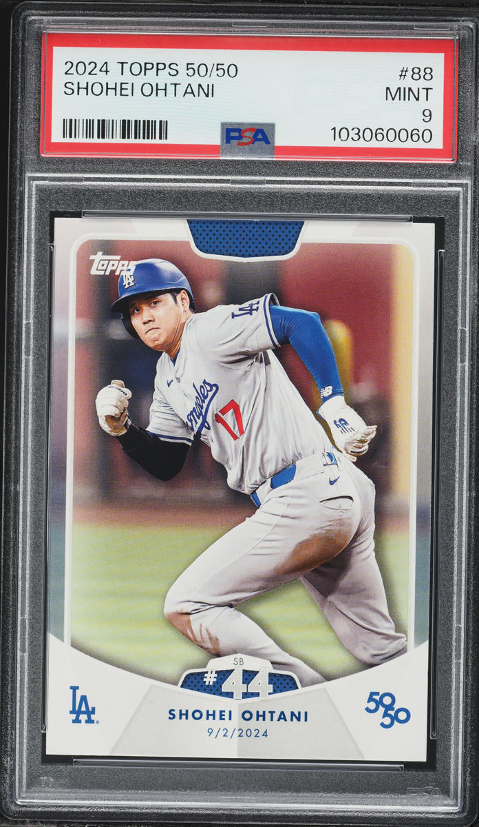 2024 Topps 50/50 Shohei Ohtani #88 PSA 9 MINT