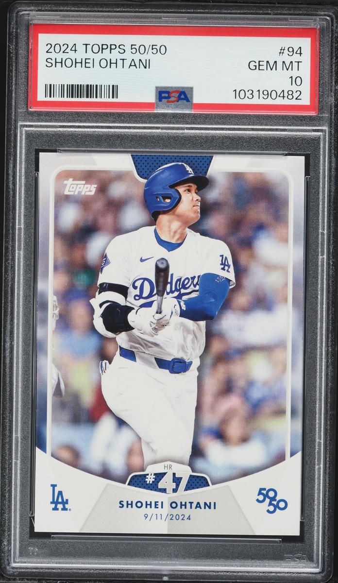 2024 Topps 50/50 Shohei Ohtani #94 PSA 10 GEM MINT