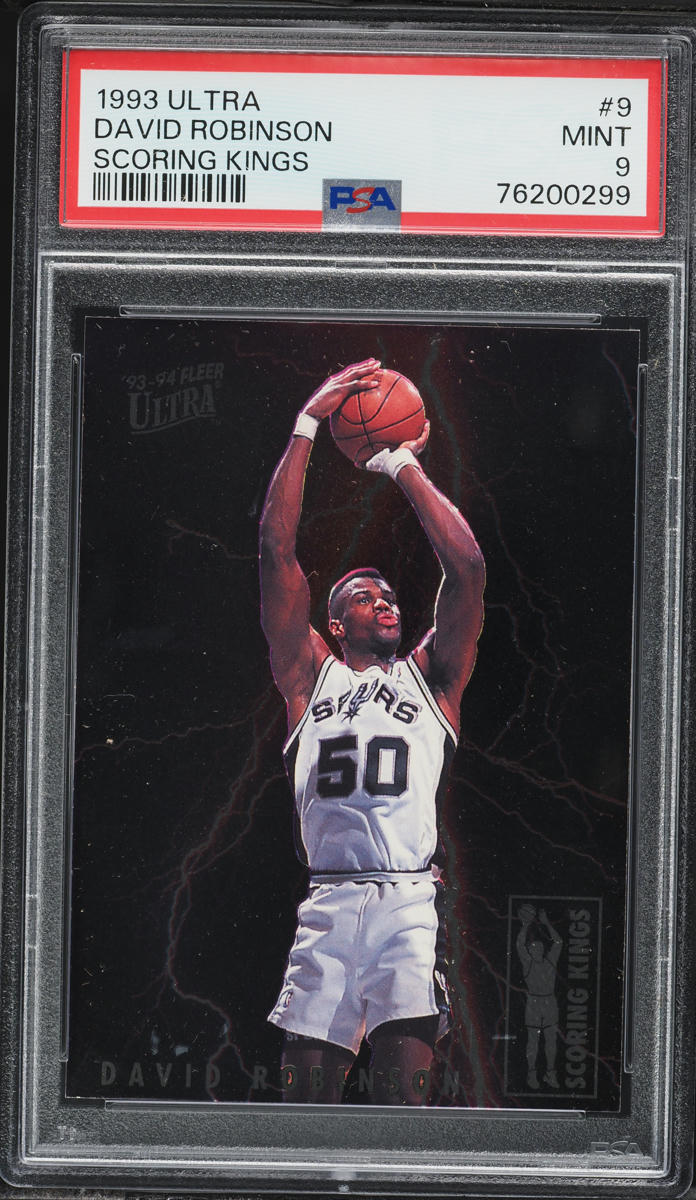 1993 Ultra Scoring Kings David Robinson #9 PSA 9 MINT