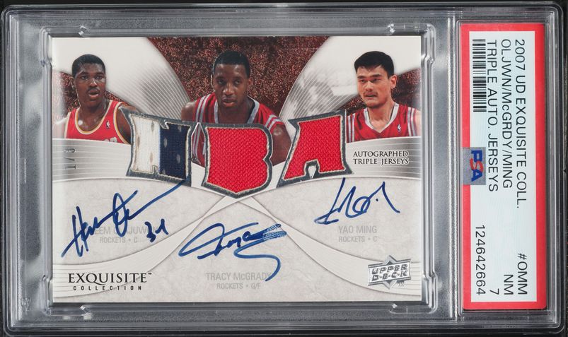 2024 Select Signatures Gold Prizm Hakeem Olajuwon AUTO /10 #SIGHAK