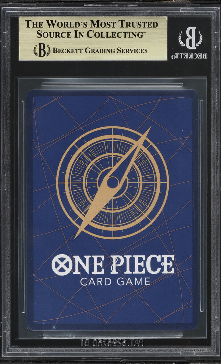 2022 One Piece Japanese Promo Day '24 Attendance SR Monkey D. Luffy #ST10-006 BGS 10 PRISTINE