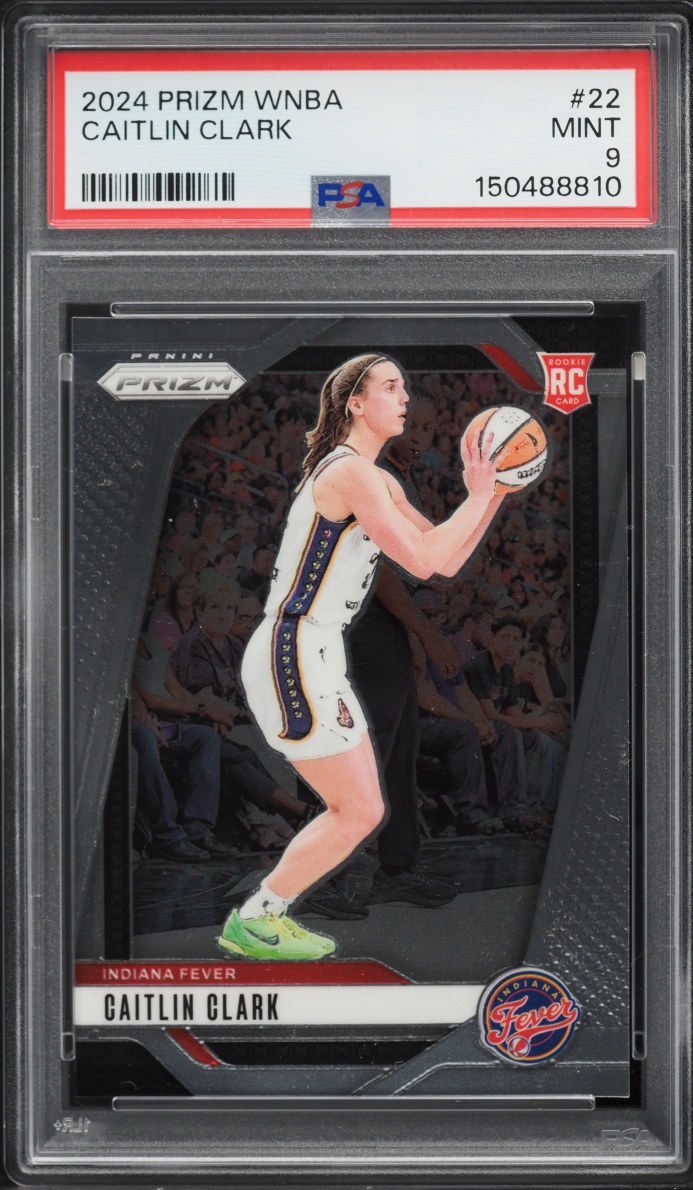 2024 Panini Prizm WNBA Caitlin Clark ROOKIE #22 PSA 9 MINT