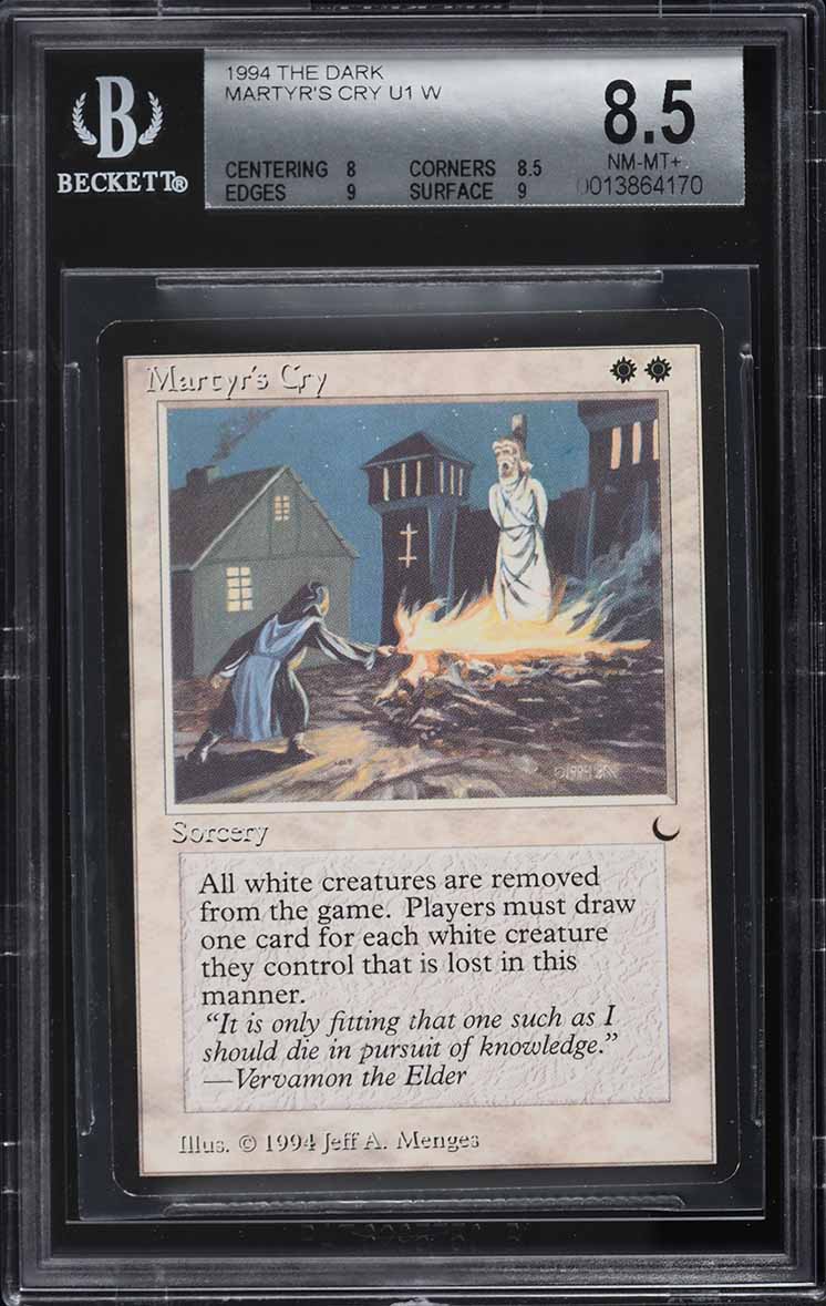 1994 Magic The Gathering MTG The Dark Preacher CGC 9 MINT on
