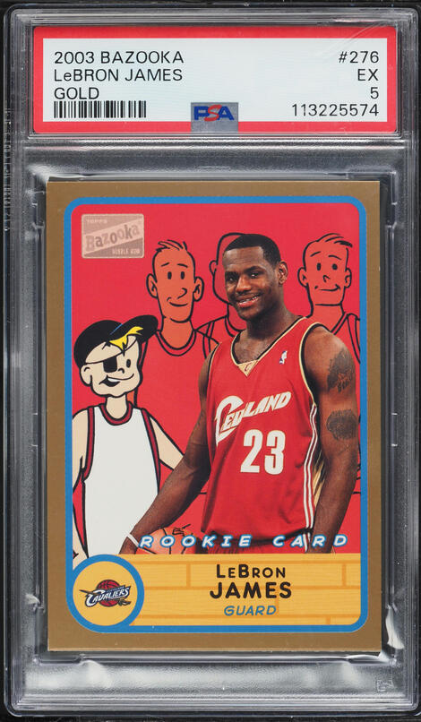 2018 Donruss Optic Orange LeBron James /199 #94 PSA 10 GEM MINT on