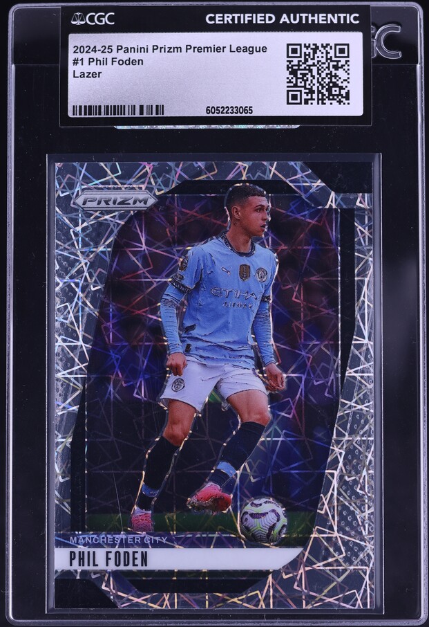 2017 Panini WCCF Extra Phil Foden ROOKIE RC SGC 9.5 MINT+ on