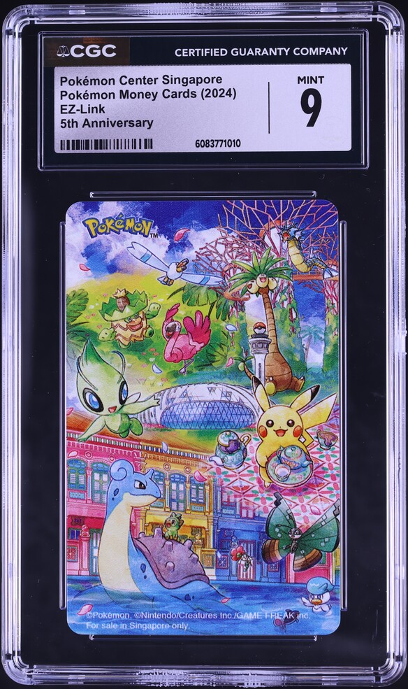 2024 Pokemon EZLink Money Cards Singapore Center 5th