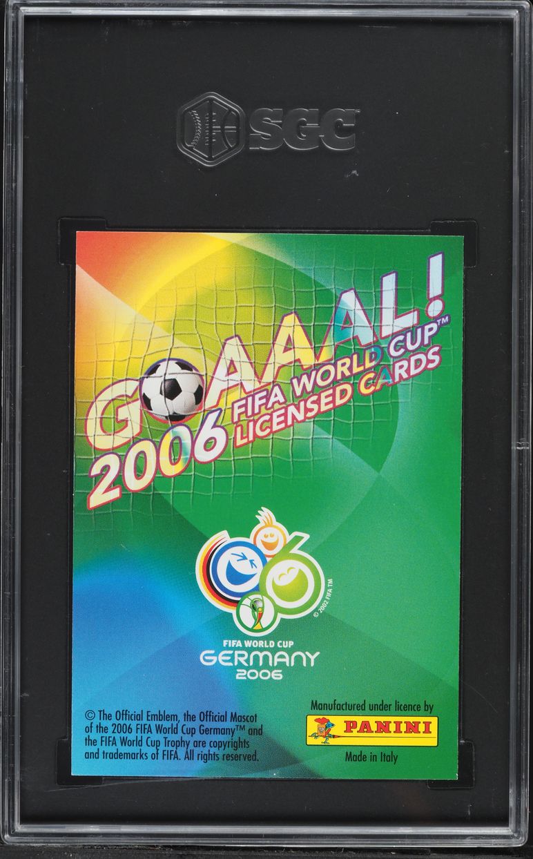 2006 Panini Goaaal! World Cup Germany Lionel Messi #106 SGC 9.5 MINT+