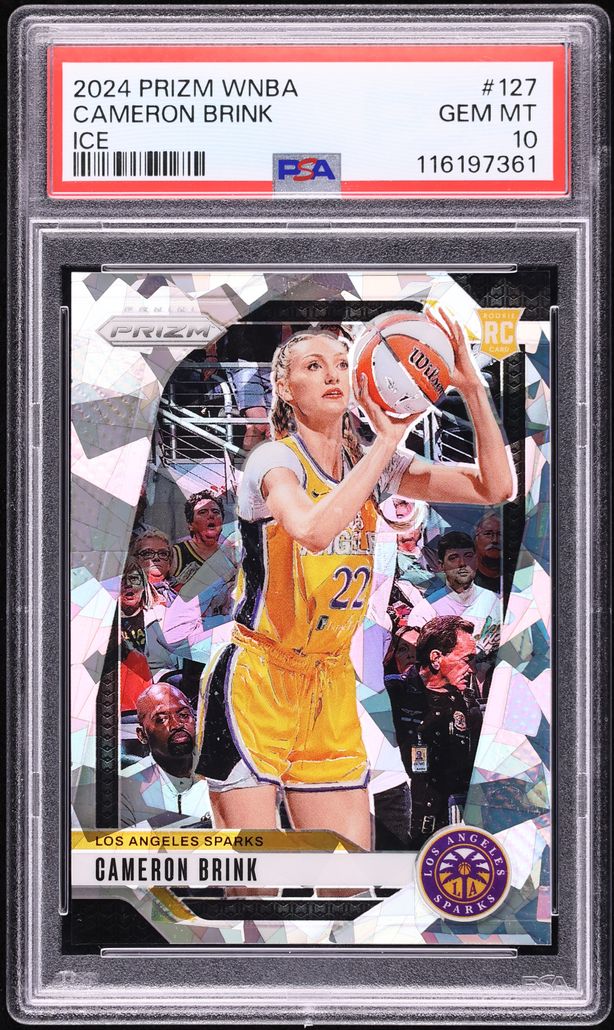 2024 Panini Prizm WNBA Ice Cameron Brink ROOKIE #127 PSA 10 GEM MINT