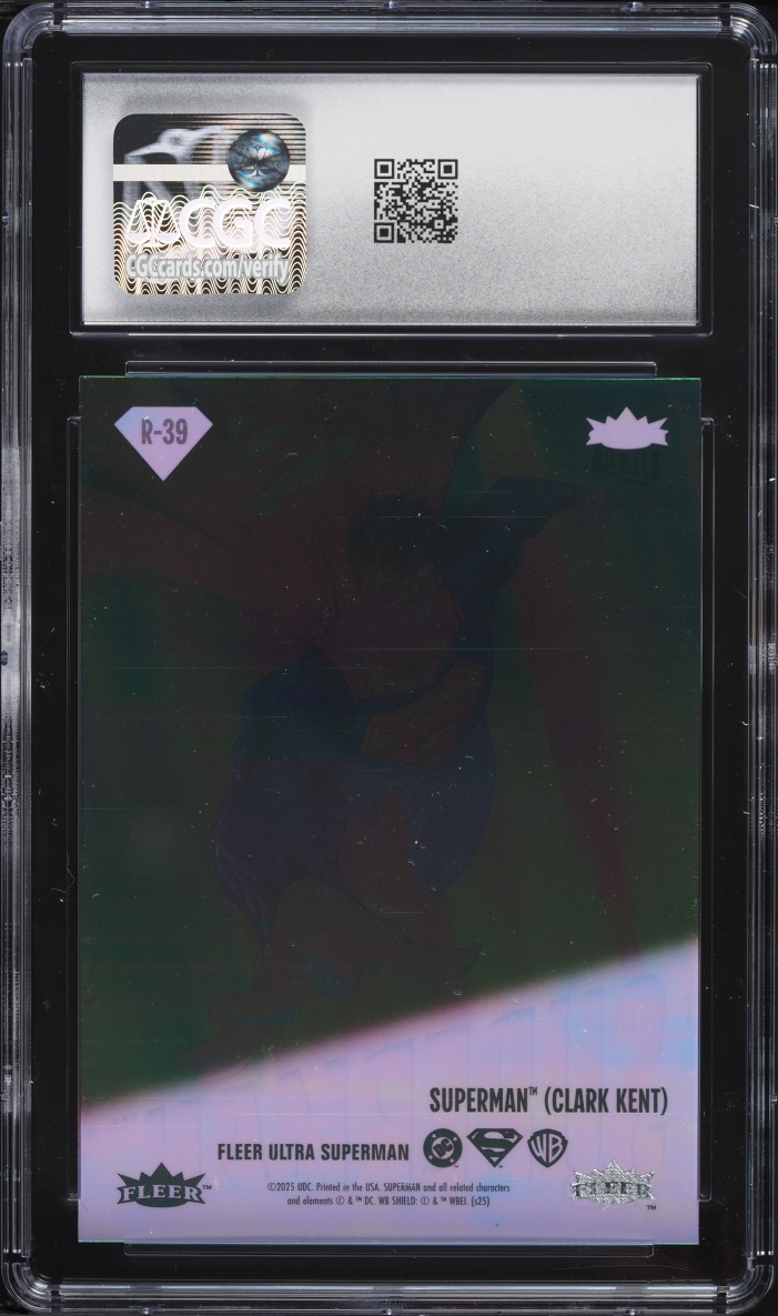 2026 Upper Deck Ultra '95 Retro Superman #R-39 CGC 8 NM-MT