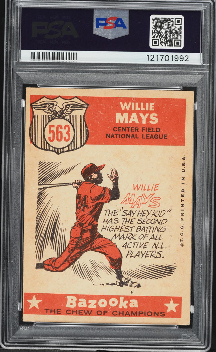 1959 Topps Willie Mays ALL-STAR #563 PSA 4 VGEX