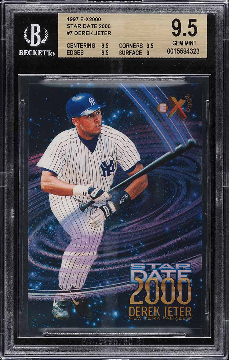 1996 Skybox E-X2000 Star Date 2000 Kobe Bryant ROOKIE #3 PSA