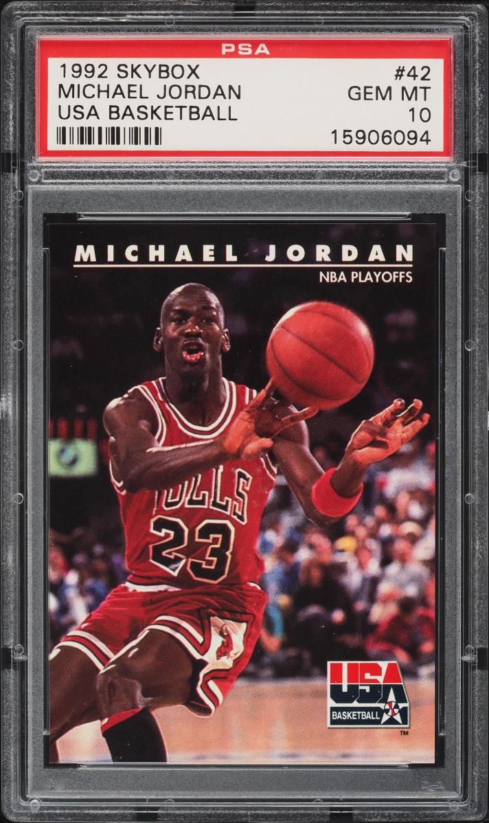 1992 Skybox USA Basketball Michael Jordan #42 PSA 10 GEM MINT