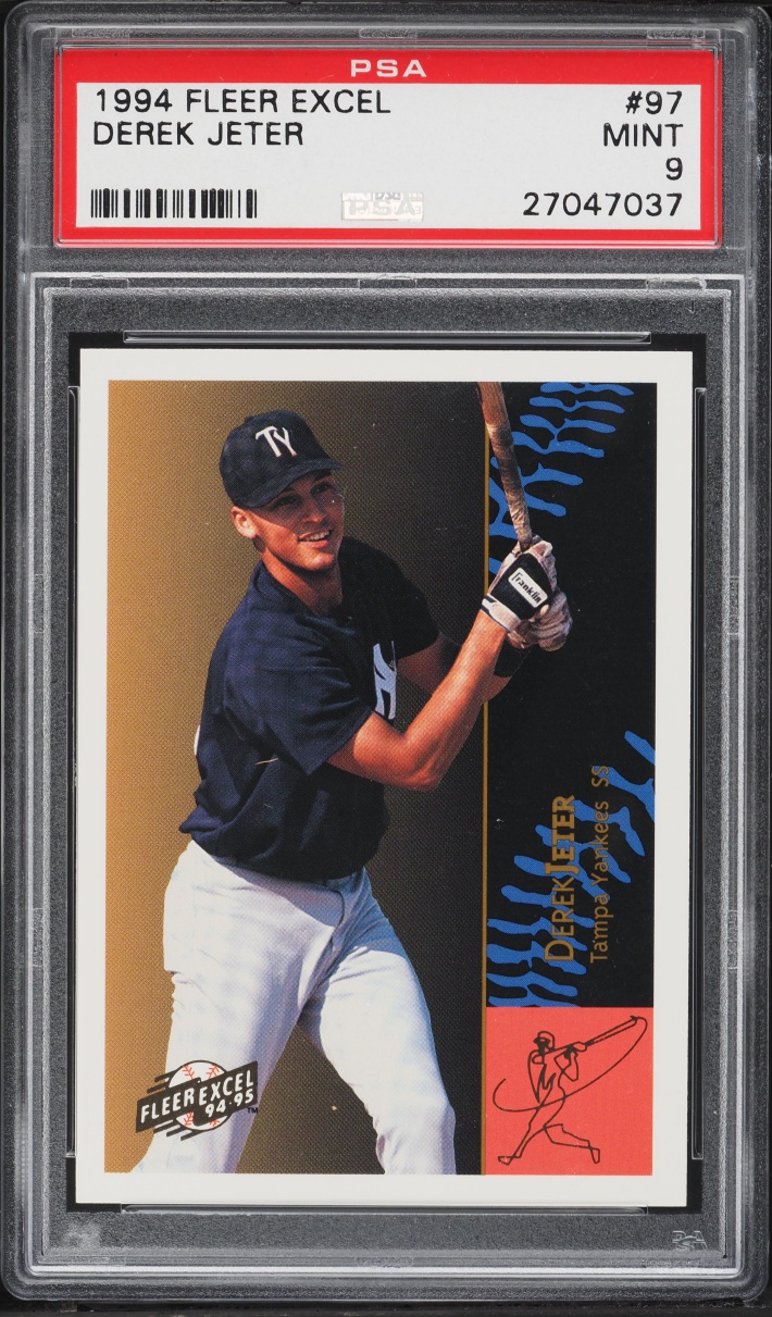 1994 Fleer Excel Derek Jeter ROOKIE #97 PSA 9 MINT