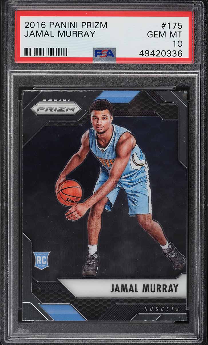 2016 Panini Prizm Jamal Murray ROOKIE #175 PSA 10 GEM MINT