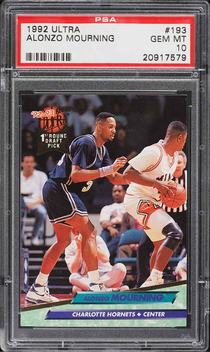 2023 Panini Flawless All-NBA Ink Alonzo Mourning AUTO /25 #ALL-AZM