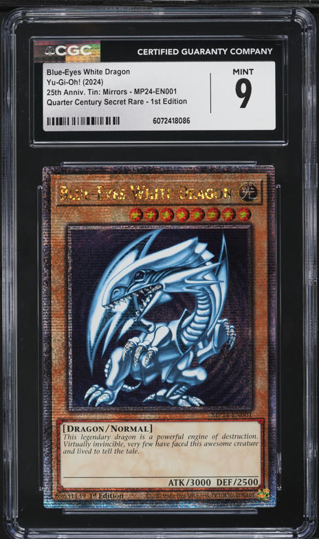2024 Yu-Gi-Oh! MP24 1st Edition Blue-Eyes White Dragon #MP24