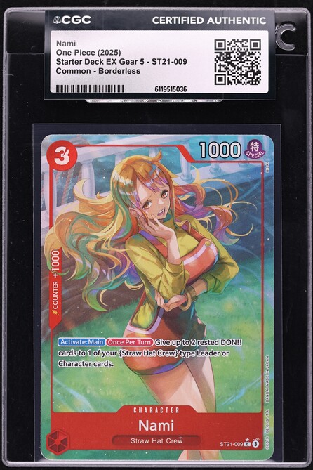 2025 One Piece Japanese A Fist Of Divine Speed Alt Art Gear Two