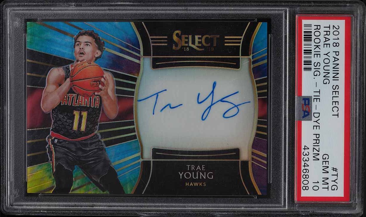 コレクション Trae Young select RC Trae Young Select Certified 2024-25 Panini Select #8 | eBay