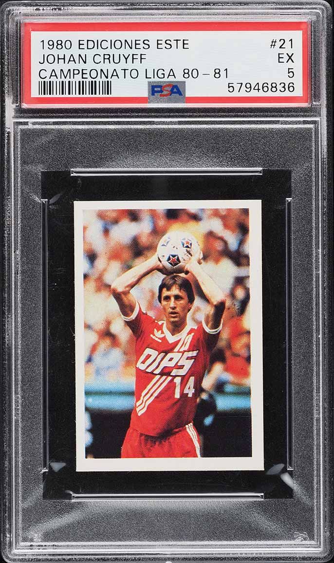 Sticker Panini World Cup Story 1990 - Cruyff Pays-Bas #89, Munich 74, Rookie