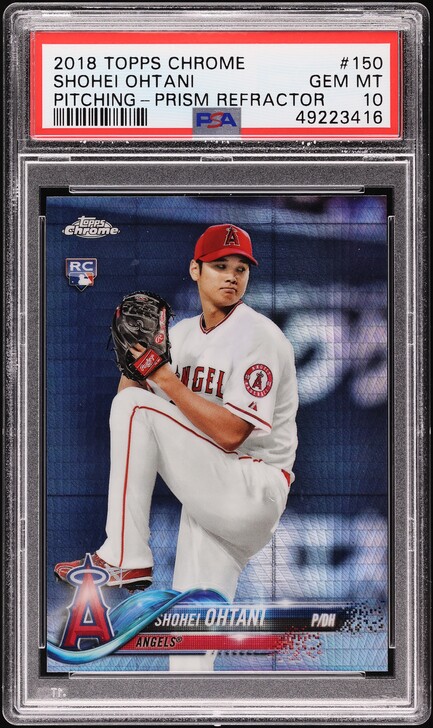大谷翔平 2020 TOPPS CHROME PSA 10 Auction Prices Realized Baseball Cards 2020 TOPPS CHROME