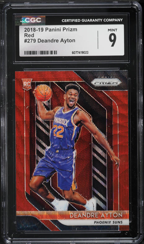 2018 Panini Certified Deandre Ayton ROOKIE #151 CGC AUTH on