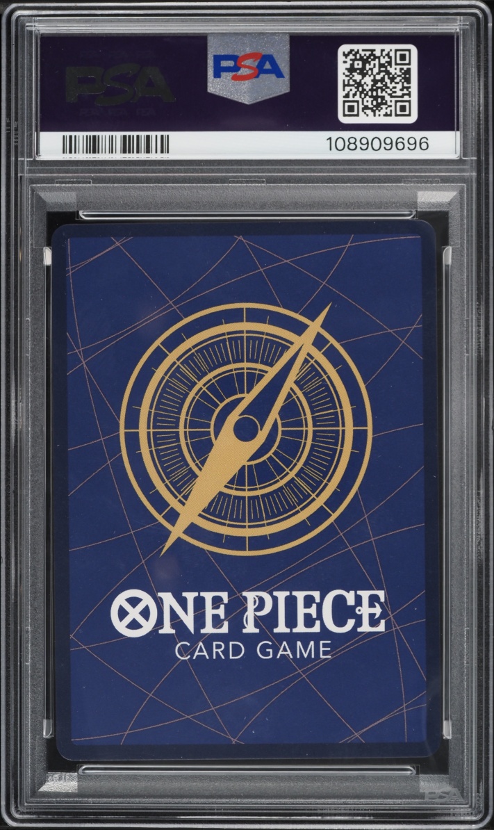 2022 One Piece Japanese Paramount War Manga Alt Art Portgas D. Ace #OP02-013 PSA 10 GEM MINT