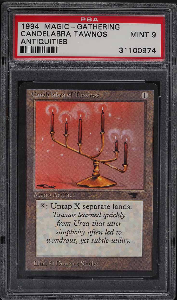 1994 Magic The Gathering MTG Antiquities Candelabra Of