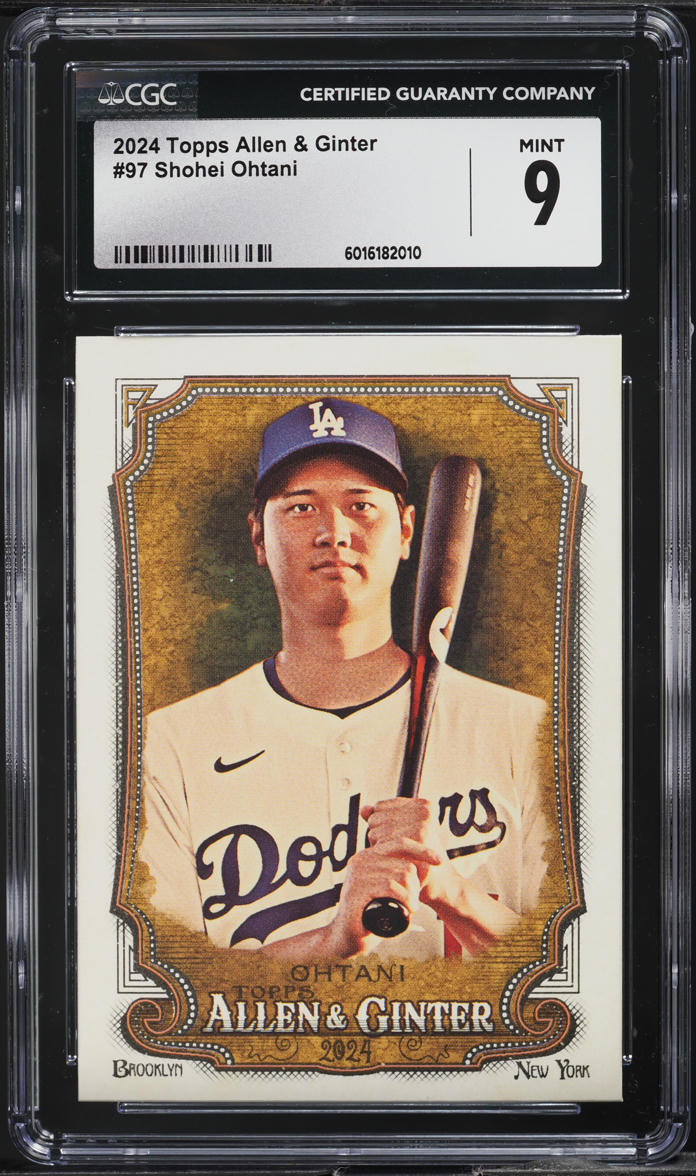 2024 Topps Allen & Ginter Shohei Ohtani #97 CGC 9 MINT