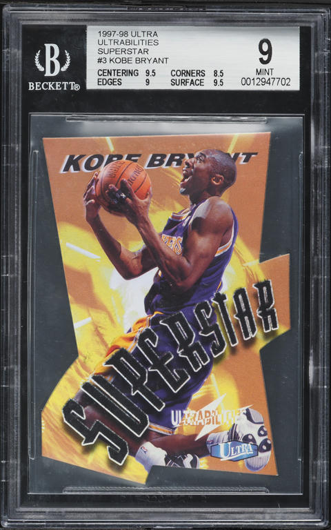 2016 Panini Studio Downtown Kobe Bryant #FD18 PSA 10 GEM MINT on