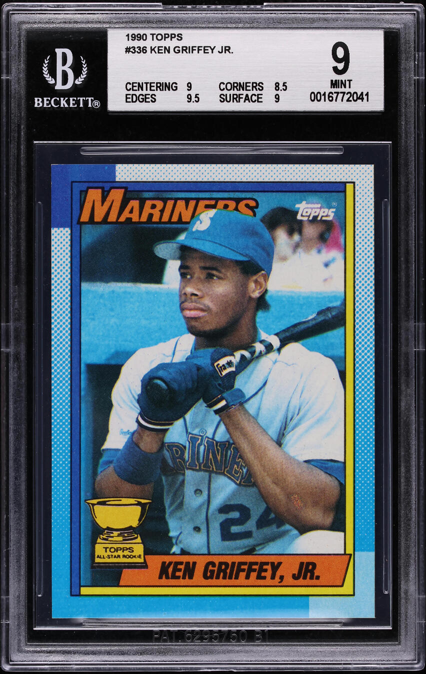 1990 Topps Ken Griffey Jr. #336 BGS 9 MINT