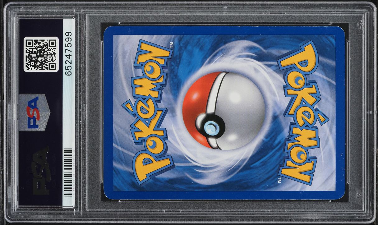 2010 Pokemon HGSS Undaunted Holo Kyogre & Groudon Legend #87 PSA 7 NRMT