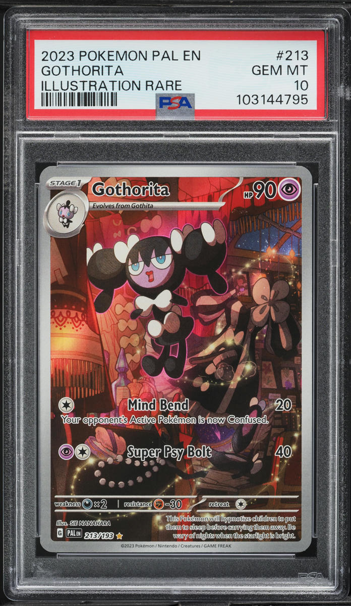 2023 Pokemon Scarlet & Violet Paldea Evolved IR Gothorita #213 PSA 10 GEM MINT