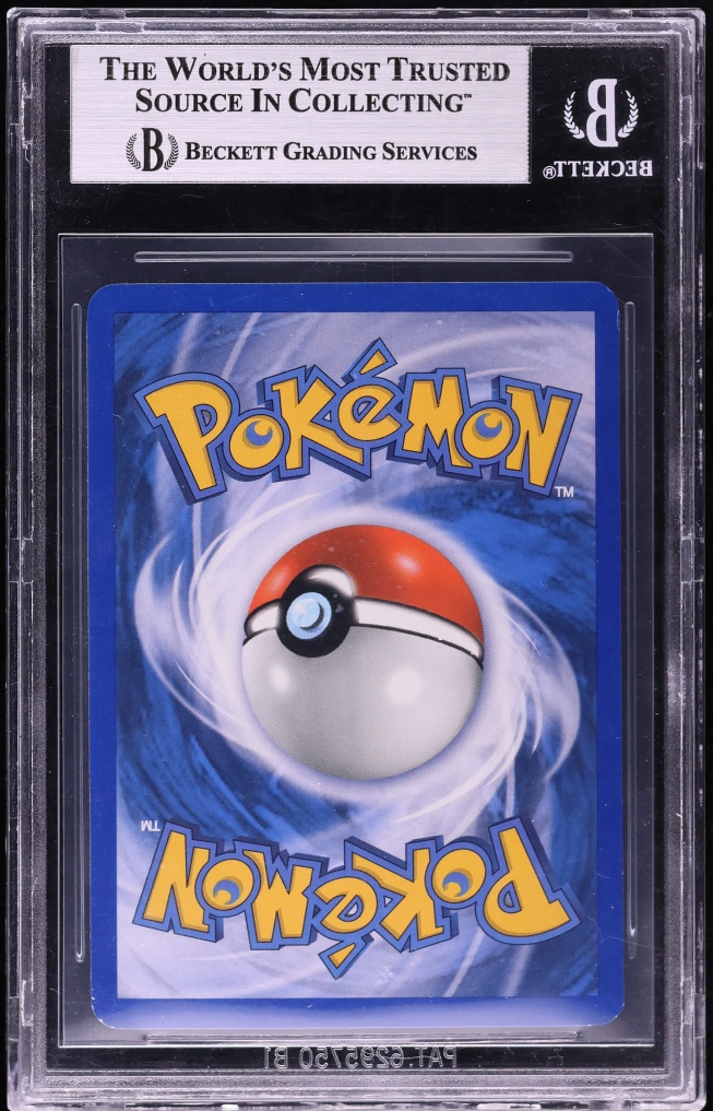 2005 Pokemon EX Unseen Forces Holo Entei Gold Star #113 BGS 8 NM-MT