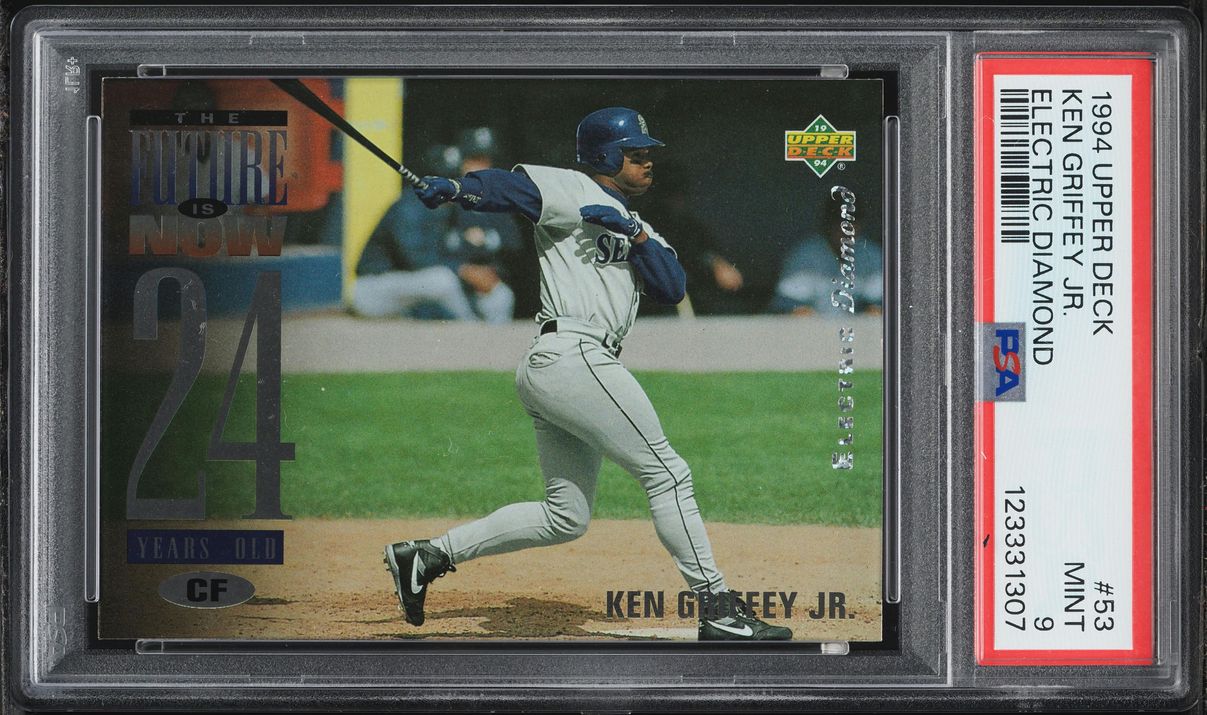 1994 Upper Deck The Future Is Now Electric Diamond Ken Griffey Jr. #53 PSA 9 MINT