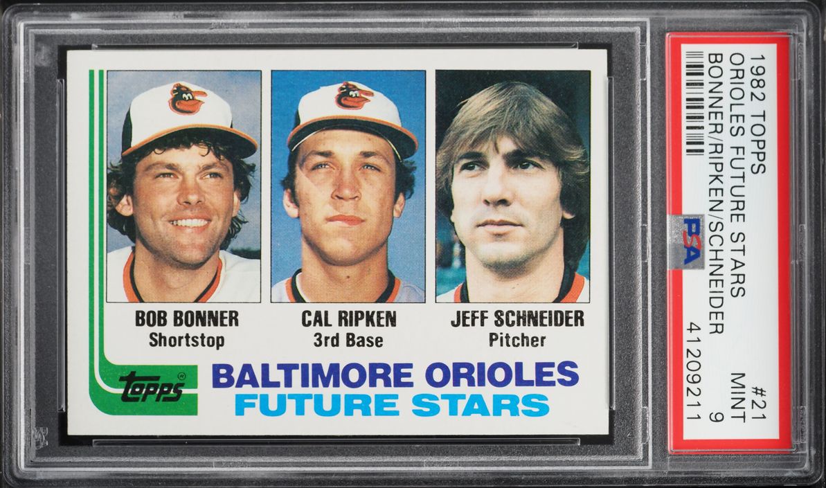 1982 Topps Cal Ripken Jr. ROOKIE #21 PSA 9 MINT
