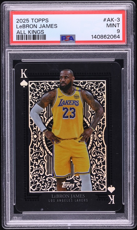 2025 Topps All Kings LeBron James #AK-3 PSA 9 MINT