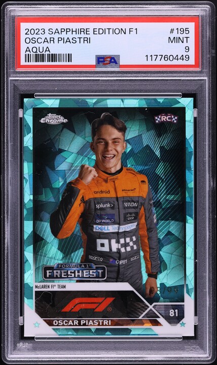 PSA10ルーキーピアストリOSCAR PIASTRI RC REFRACTOR Rookie Card