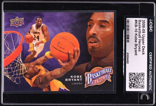 2008 Topps Chrome Kobe Bryant w/ LeBron James #24 PSA 10 GEM MINT