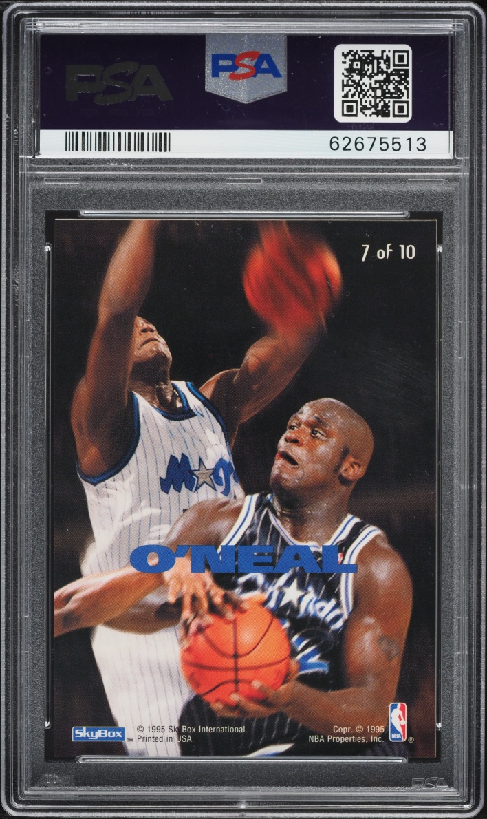 1994 Skybox Emotion N-Tense Shaquille O'Neal #7 PSA 10 GEM MINT
