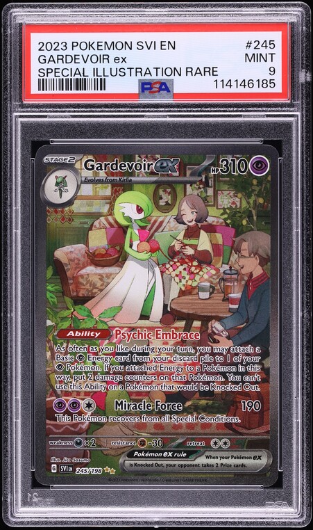 2023 Pokemon Scarlet & Violet SIR Gardevoir ex #245 PSA 9 MINT