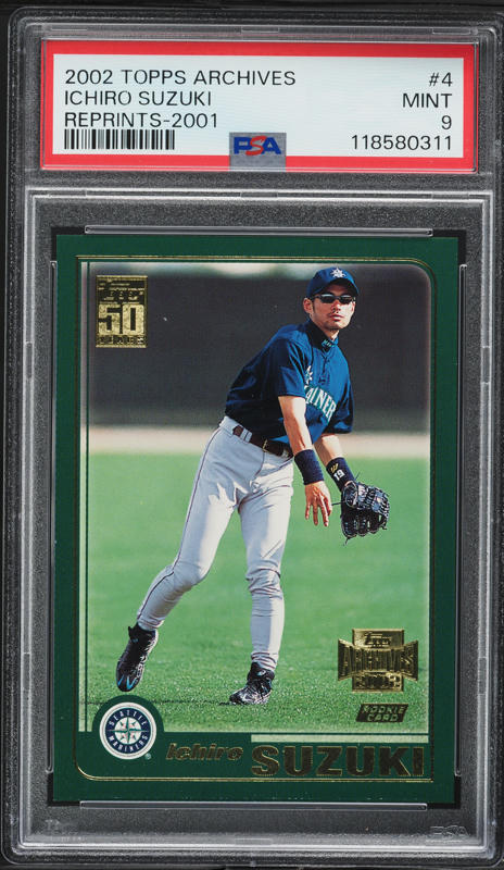 2002 Topps Limited Edition Ichiro #718 CGC 6 EXMT on Fanatics Collect