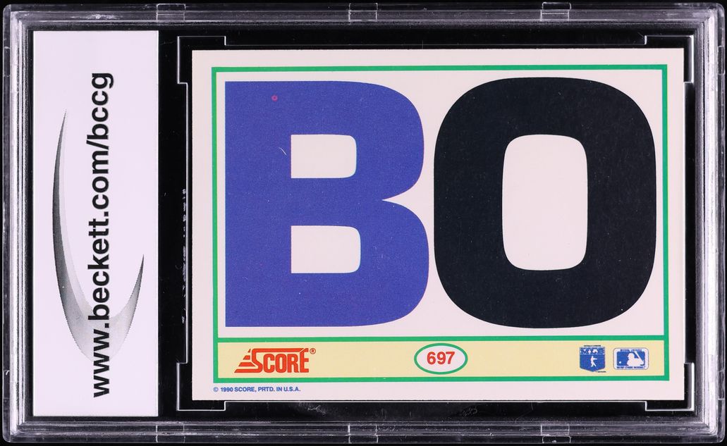1990 Score Bo Jackson #697 BCCG 9